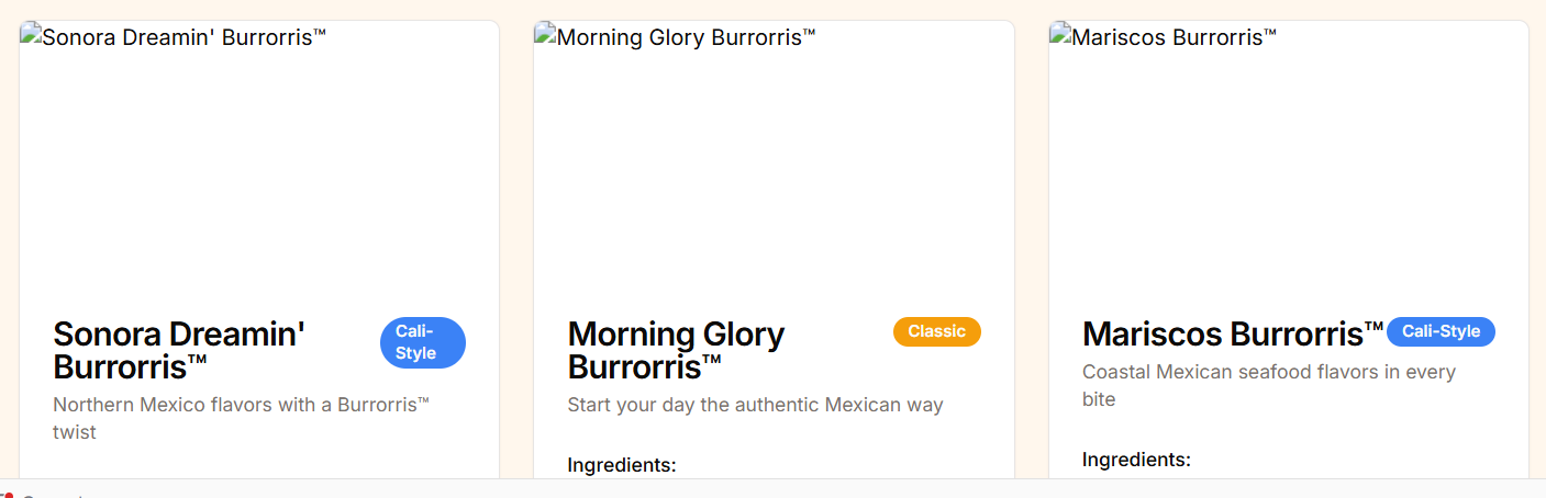 Sonora Dreamin' Burrorris™